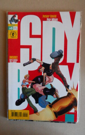 SPYBOY #5 2000 Peter David Pop Mhan Norman Lee Dark Horse Comics [SA48]