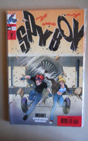 SPYBOY #6 2000 Peter David Pop Mhan Norman Lee Dark Horse Comics [SA48]