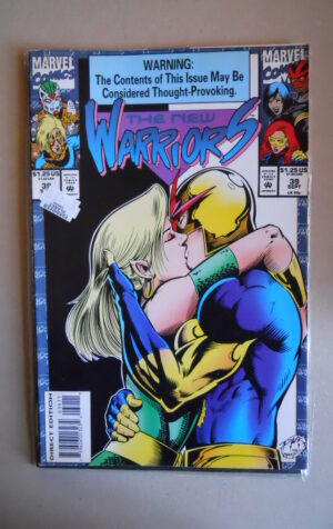 THE NEW WARRIORS #39 1993 Marvel Comics [SA48]