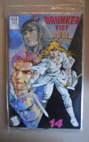DRUNKEN FIST #14 1989 Jademan Comics [SA48]