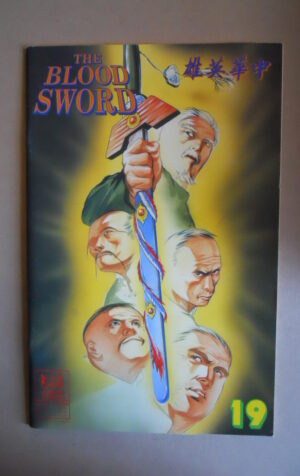THE BLOOD SWORD #19 1990 Jademan Comics  [SA48]