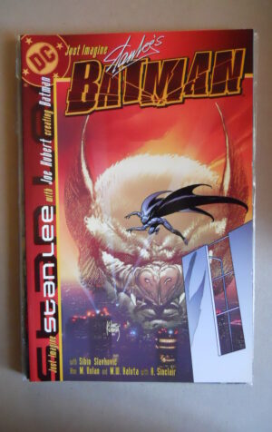 Just Imagine Stan Lee with Joe Kubert creating BATMAN 2001 Dc Comics [SA48]