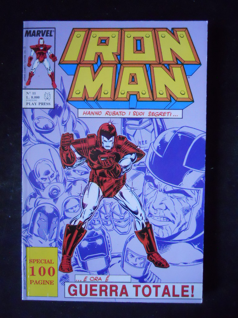 IRON MAN n°11 Speciale GUERRA TOTALE Play Press Marvel Italia [H074]