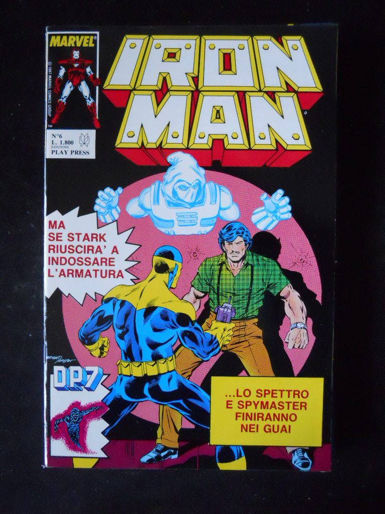 IRON MAN n°6 Play Press Marvel Italia [H074]