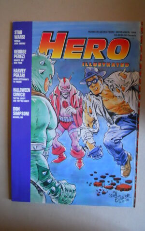 HERO ILLUSTRATED #17 1994 Focus on Don Simpson ! A Warrior Publication [SA48]