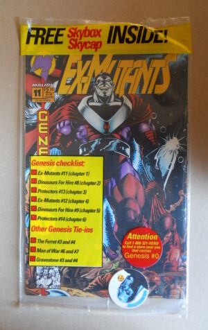 EX-MUTANTS #11 1994 with Gadget Malibu Comics [SA48]