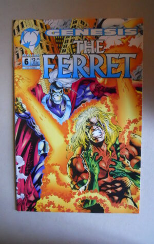 THE FERRET #6 1993 Malibu Comics  [SA48]
