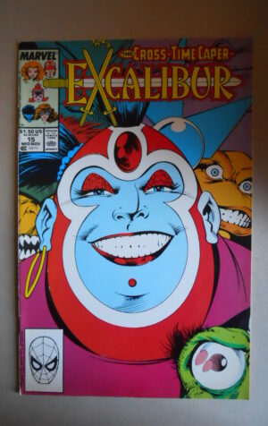 EXCALIBUR #15 1989 Marvel Comics [SA48]
