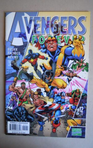 AVENGERS Forever #12 2000 Marvel Comics [SA48]