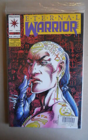 ETERNAL WARRIOR #6 1992 Valiant Comics [SA48]
