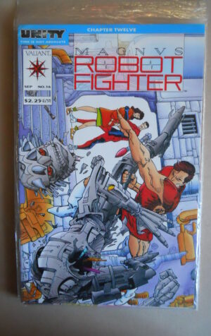 MAGNUS ROBOT FIGHTER #16 1992 Valiant [SA48]