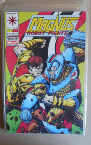 MAGNUS ROBOT FIGHTER #30 1992 Valiant [SA48]