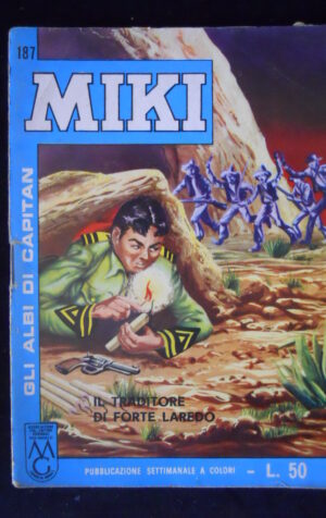 Gli Albi di Capitan MIKI n°187 1966  edizioni Dardo  [G606]