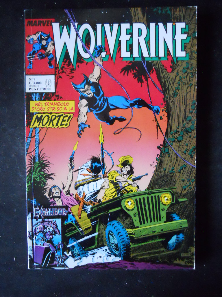 WOLVERINE n°5 1990  Marvel Italia [H074]