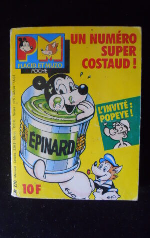 BD Placid et Muzo Poche n°270 - Fumetto Lingua francese [G326]