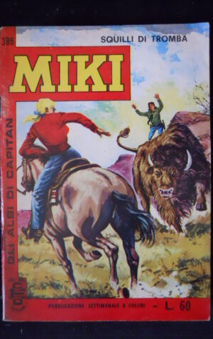 Gli Albi di Capitan MIKI n°396 1970  edizioni Dardo  [G607]