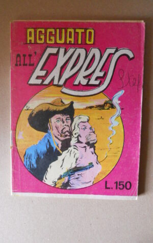 Agguato All'Expres n°28 1970 Suppl.Collana Super Invicibili L.150 Meroni [G292]