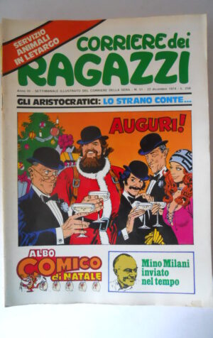 CORRIERE DEI RAGAZZI n°51 1974 con Albo Comico di Natale  [G639]