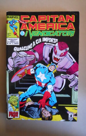 CAPITAN AMERICA & I VENDICATORI n°16 1991 Marvel Star Comics [SA49]