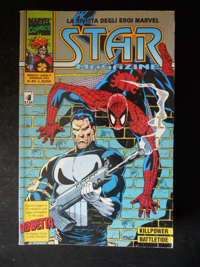 STAR MAGAZINE n°40 1994 Star Comics Marvel Italia  [H076]