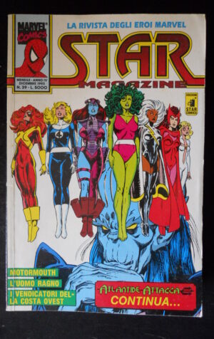 STAR MAGAZINE n°39 1993 Star Comics Marvel Italia  [H076]