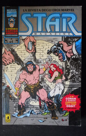 STAR MAGAZINE n°22 1992 Star Comics Marvel Italia  [H076]
