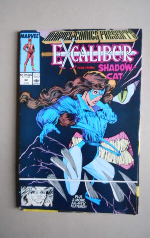EXCALIBUR #32 1989 Marvel Comics [SA50]