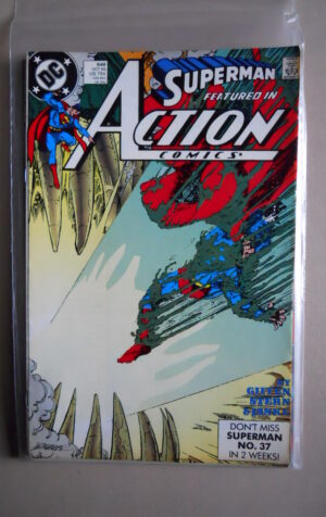 SUPERMAN Action Comics #646 1989 Dc Comics [SA50]