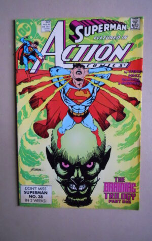 SUPERMAN Action Comics #647 1989 Dc Comics [SA50]