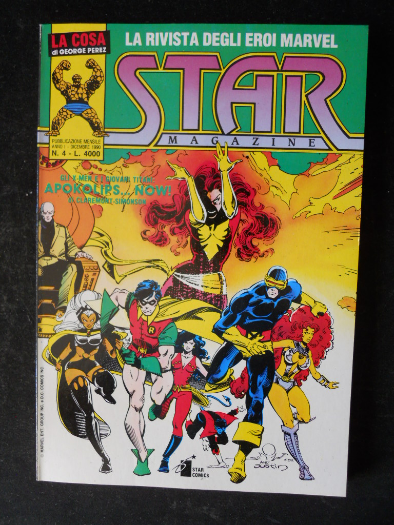 STAR MAGAZINE n°4 1990 Star Comics Marvel Italia  [H076]