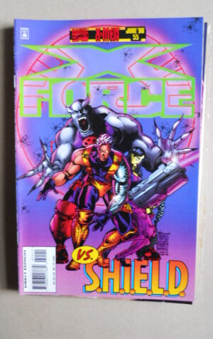 X-FORCE Vs Shield #55 1996 Marvel Comics [SA50]