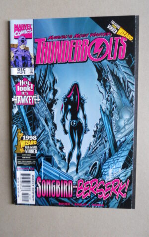 THUNDERBOLTS #21 1998 Marvel Comics [SA50]