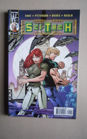 SCI-TECH #1 1999 Choi Peterson Benes Wildstorm Dc Comics [SA50]