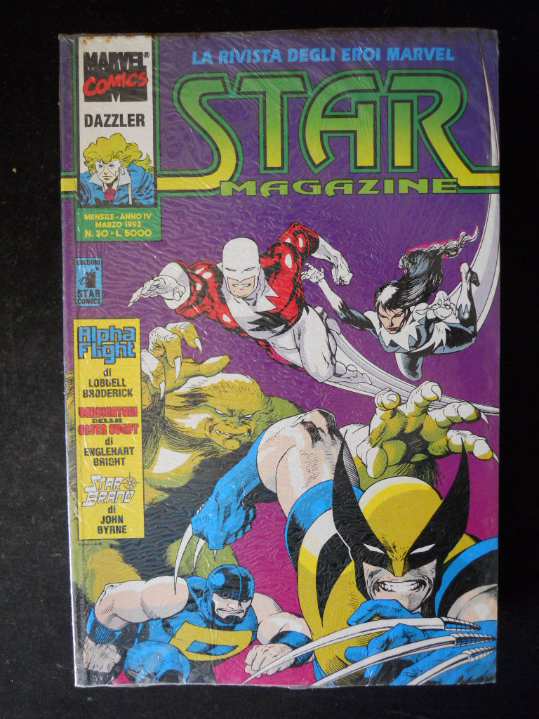 STAR MAGAZINE n°30 1993 Star Comics Marvel Italia  [H076] BLISTERATO