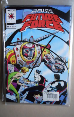 RAI and THE FUTURE FORCE #14 1993 Valiant Comics  [SA50]