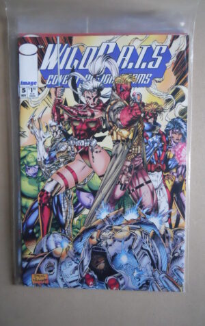 WILDCATS #5 1993 Image Comics [SA50]