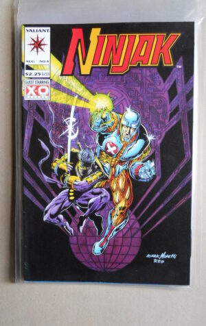 NINJAK #6 1994 Valiant Comics [SA50]
