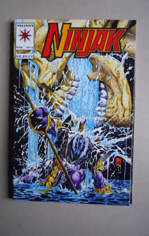 NINJAK #2 1994 Valiant Comics [SA50]