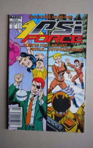 PSI FORCE #31 1989 Marvel Comics [SA50]