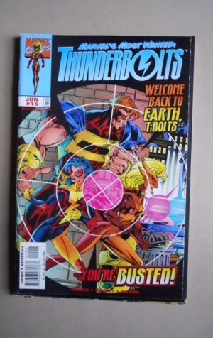 THUNDERBOLTS #15 1998 Marvel Comics [SA50]