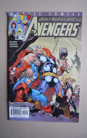 AVENGERS Earth's Mightiest Heroes #45 2001 Marvel Comics  [SA50]
