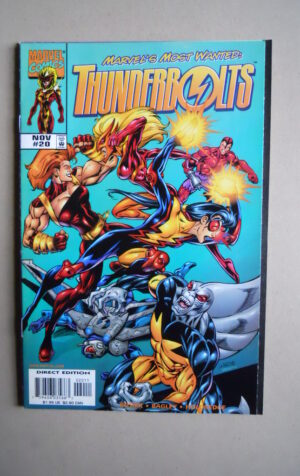 THUNDERBOLTS #20 1998 Marvel Comics [SA50]