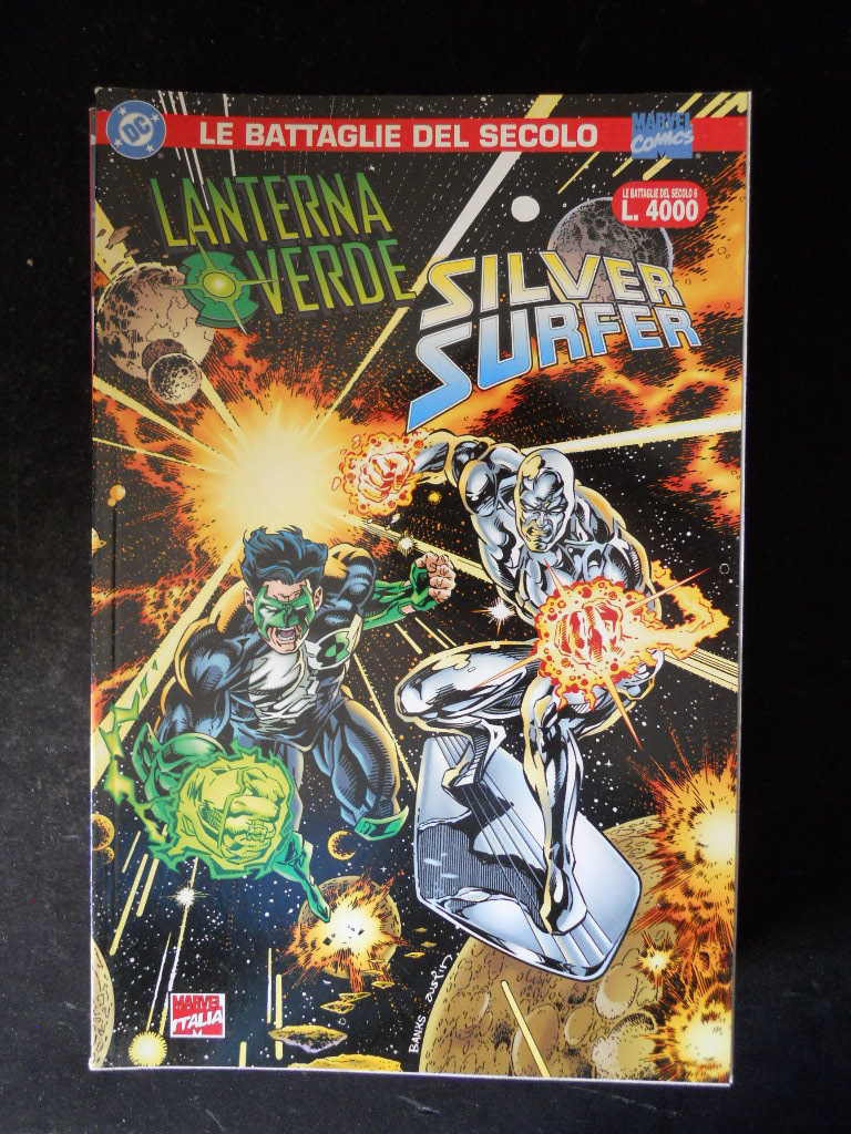 LE BATTAGLIE DEL SECOLO n°6 Lanterna Verde Silver Surfer Marvel DC [H077]
