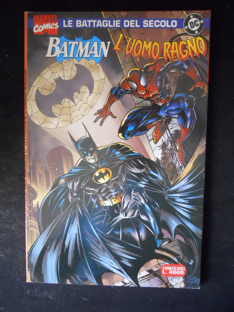 LE BATTAGLIE DEL SECOLO n°5 Batman contro Uomo Ragno Marvel DC [H077]