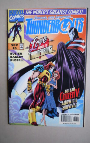 THUNDERBOLTS #6 1997 Marvel Comics [SA50]
