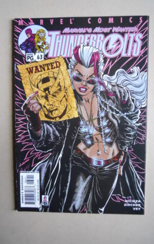 THUNDERBOLTS #63 2002 Marvel Comics [SA50]