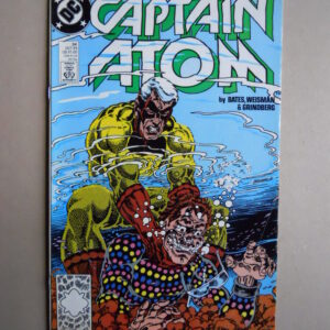 CAPTAIN ATOM #34 1989 Dc Comics [SA50]