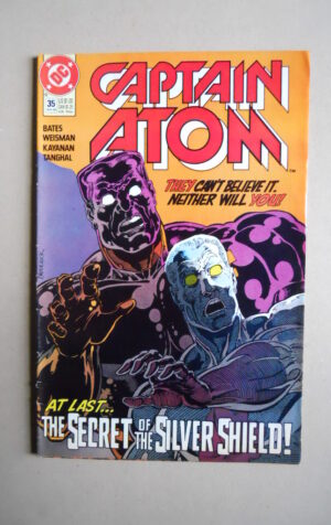 CAPTAIN ATOM #35 1989 Dc Comics [SA50]
