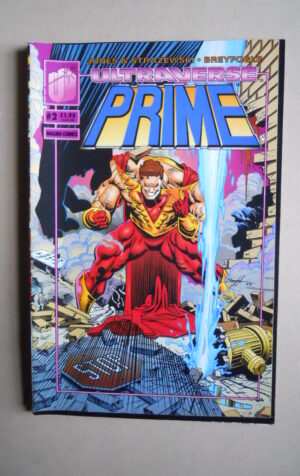ULTRAVERSE PRIME #2 1993 Malibu Comics [SA50]