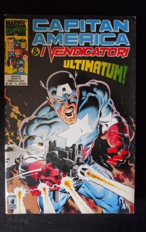 CAPITAN AMERICA & I VENDICATORI n°61 1993 Marvel Italia  [H077]